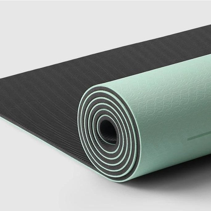 tapis de yoga vert